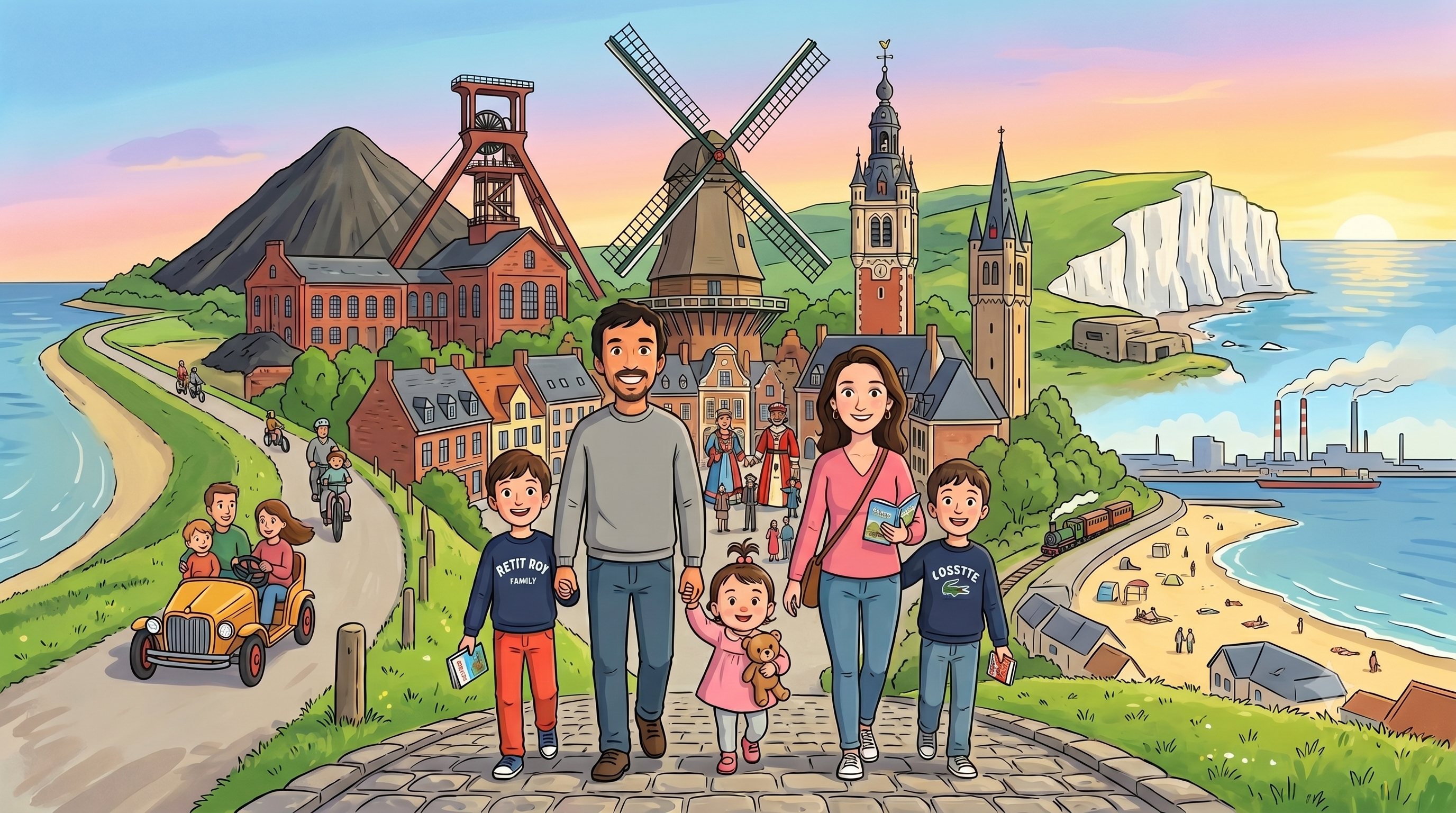 La famille Remy dans le Nord